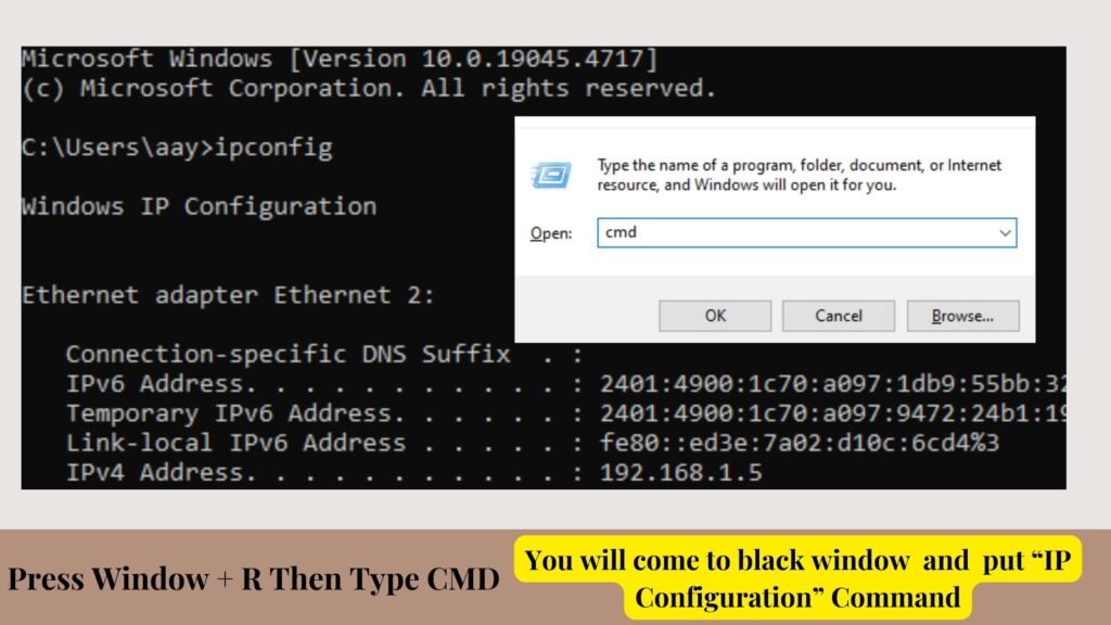 Find Someone's IP Address Using Command Prompt?