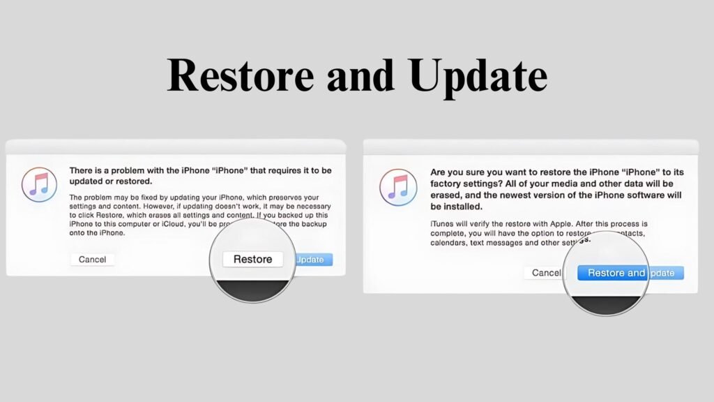 Restore and Update