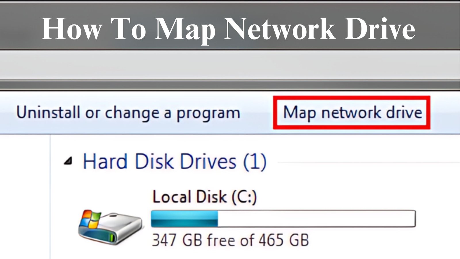 How To Map Network Drive