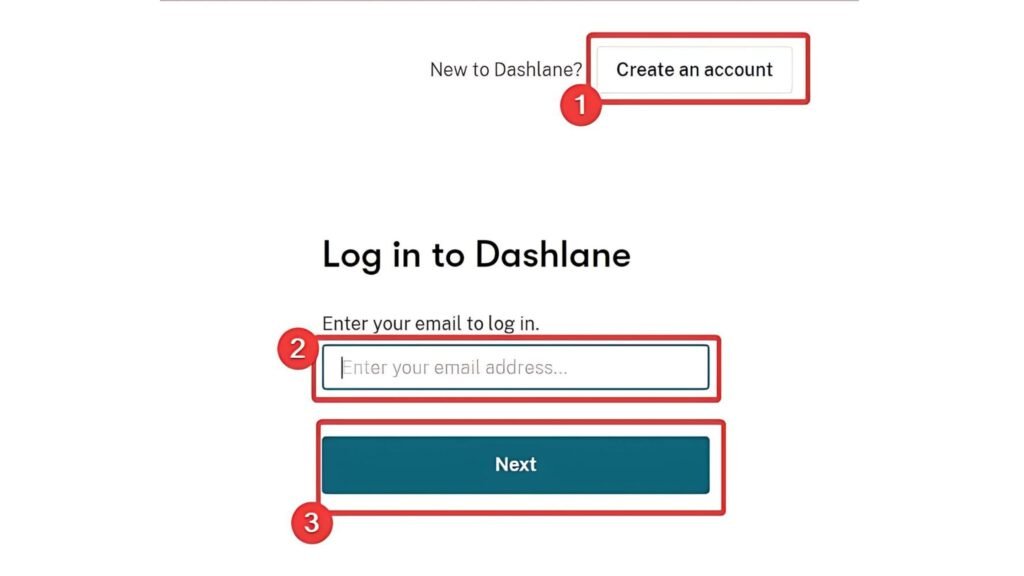 Log Into Dashlane