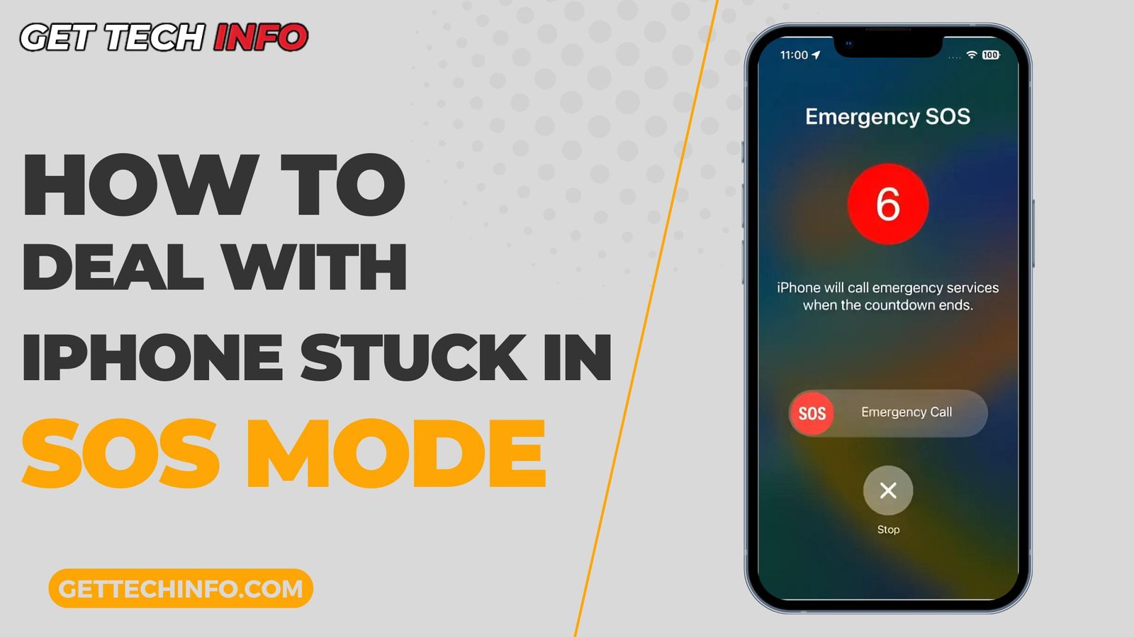 How To Deal With iPhone Stuck In SOS Mode: 6 Easy Methods To Fix