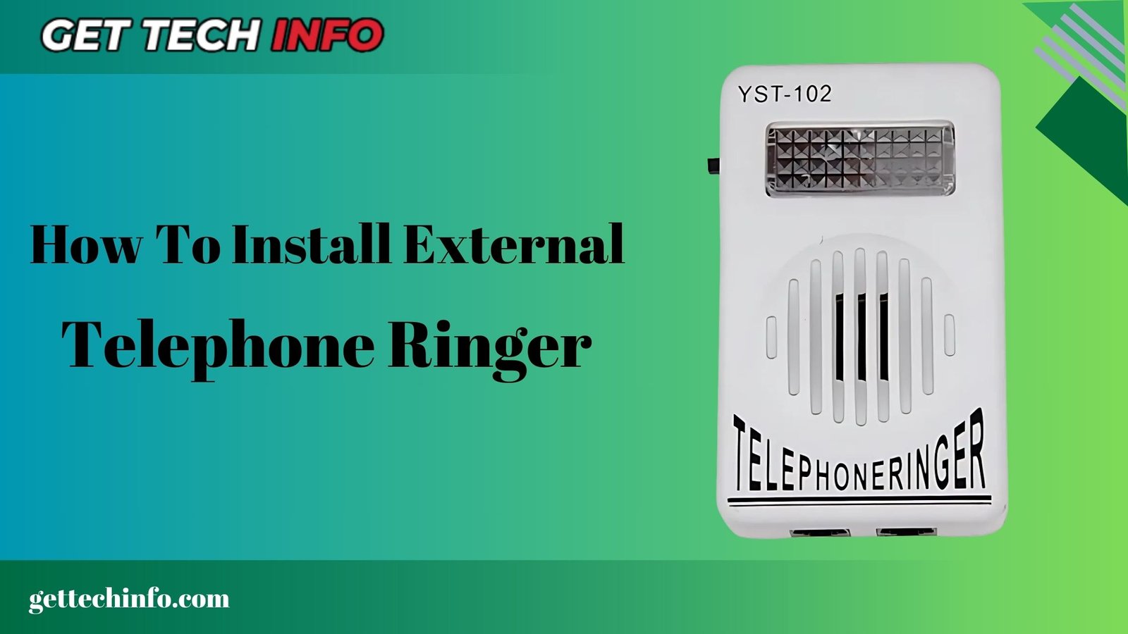 How To Install External Telephone Ringer And Troubleshoot Common Issues?