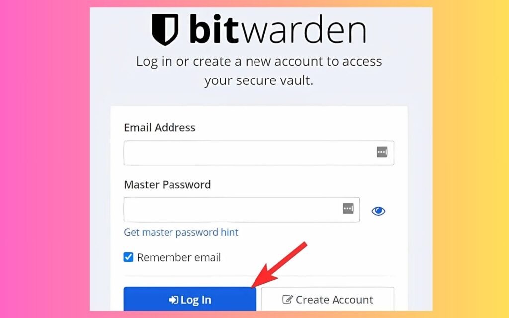 BitWarden account