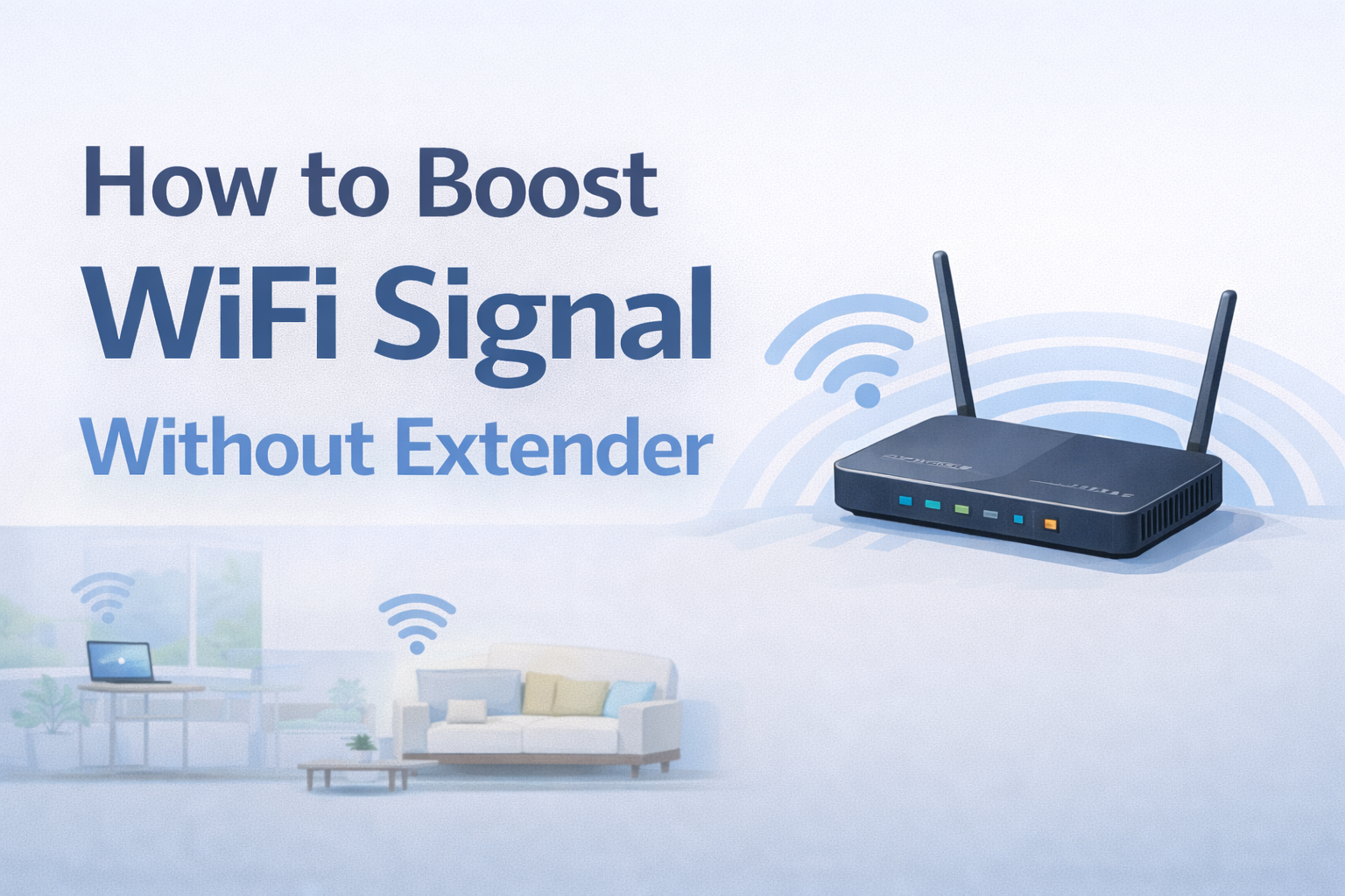 How to Boost WiFi Signal Without Extender