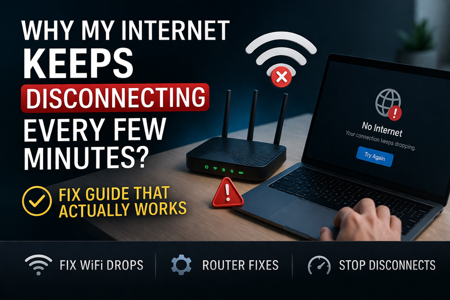 Why My Internet Keeps Disconnecting Every Few Minutes