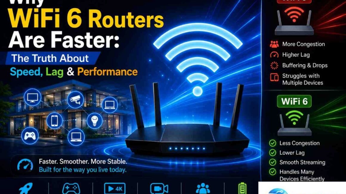 Why WiFi 6 Routers Are Faster: The Truth About Speed, Lag & Performance